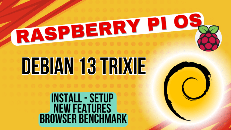 Raspberry Pi OS - Debian 13 Trixie - Website