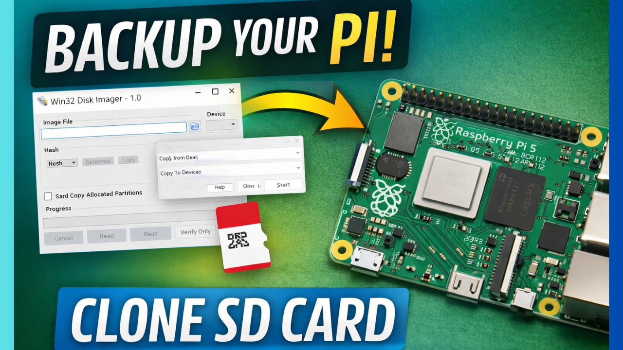 Clone Raspberry Pi - SD Card Copier or Win32DiskImager